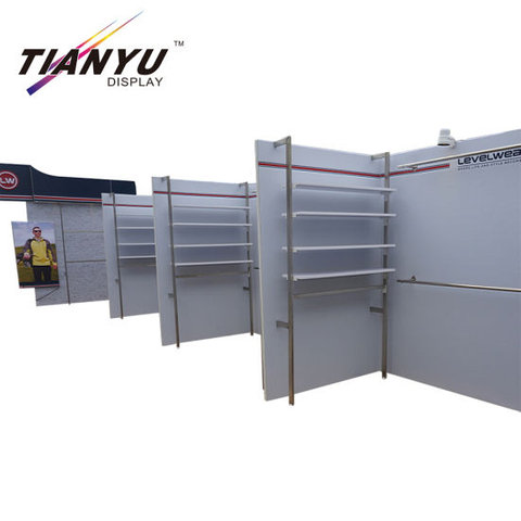 Custom Size Trade Show Display Stall Standard Exhibition Stand Booth 3X3 