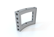M-series Anodized Aluminum Curved Frame 1/16th