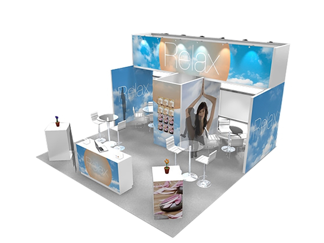 M series system cosmetic booth