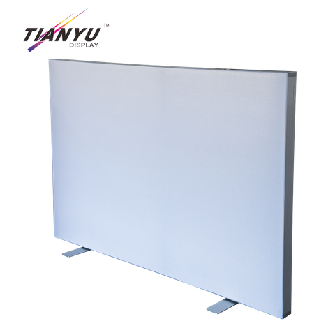 Tianyu Free Standing Advertising Light Box Aluminum Frame Tension Fabric Lightbox Outdoor