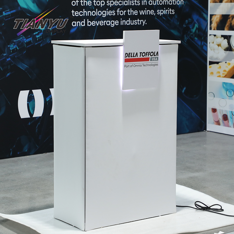 Indoor Modular Exhibition Cube Booth Pop Up Tradeshow Display for Convention