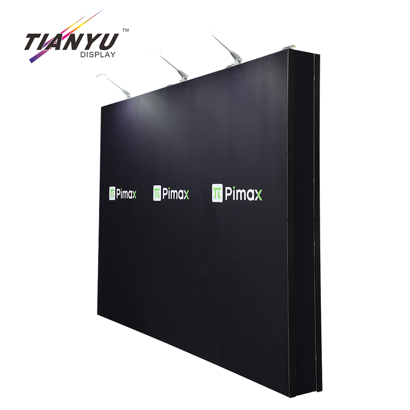 Tianyu New Design Aluminum Trade Show Booth Backdrop Exhibition Booth with Spot Light