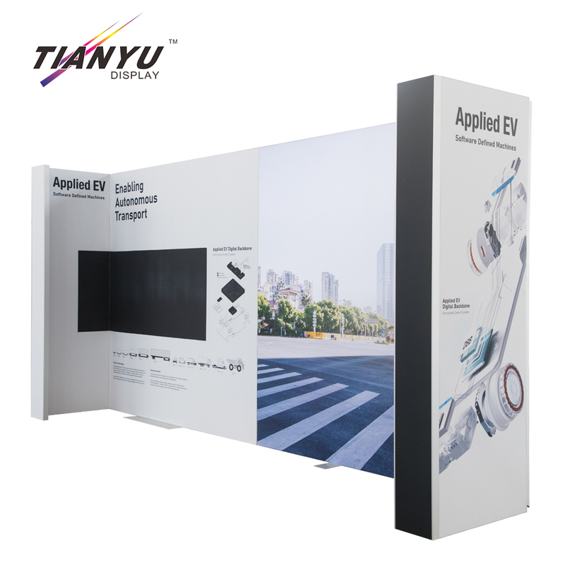 Easy Assemble 3X6 Modular Portable Exhibition Booth Stand Light Box Trade Show Booth Display