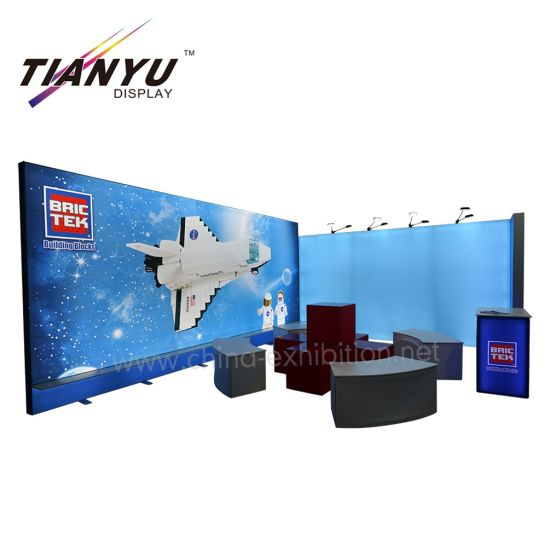 Green and Environmentally Reusable Aluminum Lighting Box 6X6 Exhibition Booth