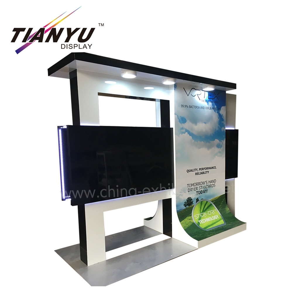 Modern Exhibition Display Booth Design for Trade Show