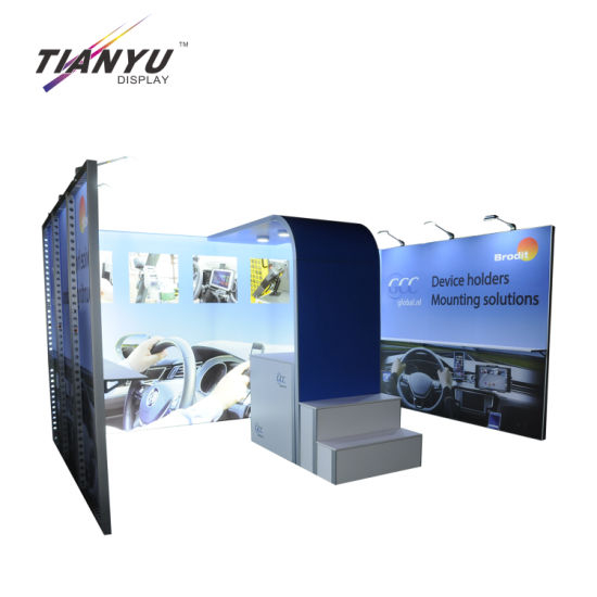  Easy Building Reusable Exhibition Booth Stand Trade Show Design Displays