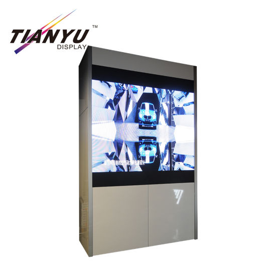 Visual Impact Tension Fabric Backlit Exhibition Booth Design