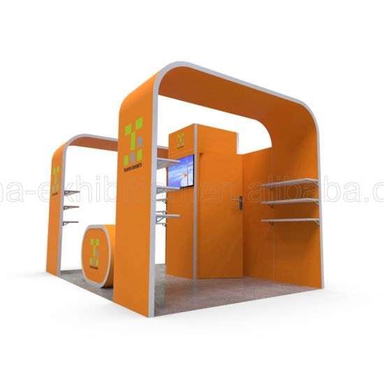 10X20 Modular Aluminum Exhibition Trade Show Display with Graphic