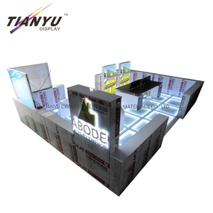China modular Flexibility exhibition stand 6x6 display booth exhibition with best price
