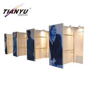 Visual Impact Tension Fabric Backlit Exhibition Booth Design