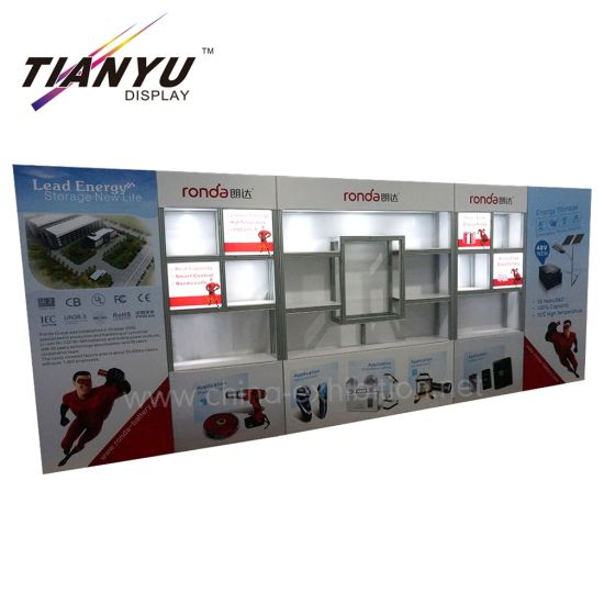 Background Trade Show Display Exhibition Booth Design