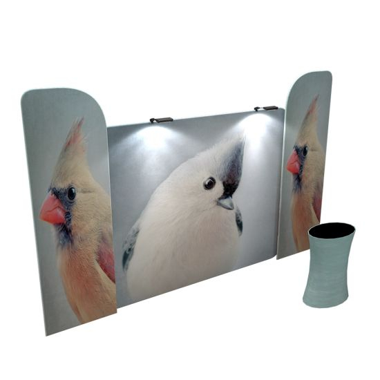 China Cheap Exhibition Booth Banner Promotional Tension Fabric Tube Display