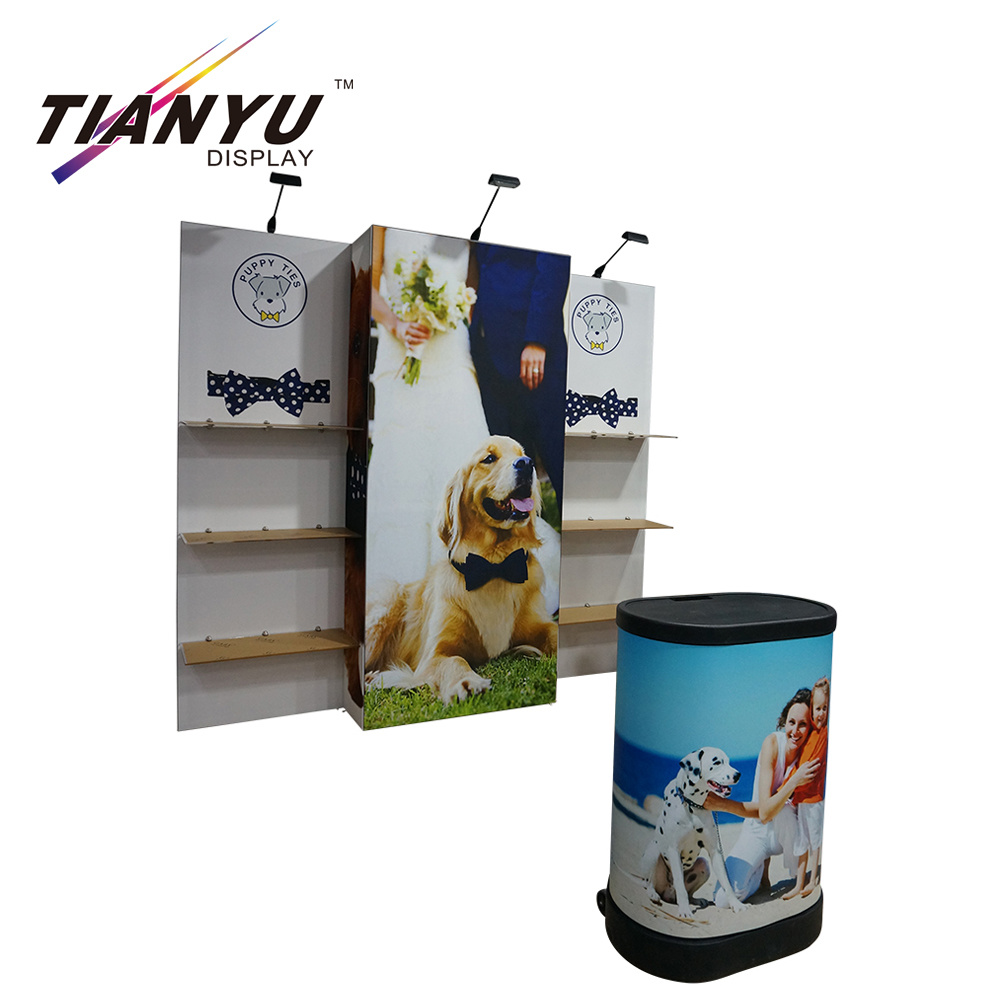 Trade Show Display Tension Fabric Exhibition Booth Fabric Wall