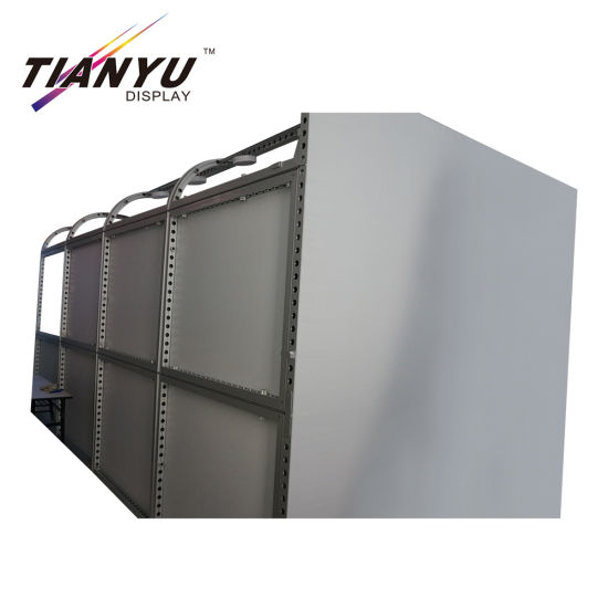 High quality portable easy set up Aluminum standard exhibition partition booth 