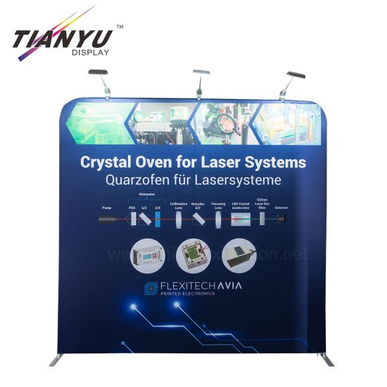 Aluminum Stretch Trade Show Exhibit Fabric Tension Backdrop Display