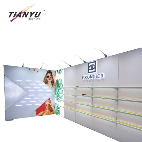 Aluminum portable display backdrop wall for 3x3m
