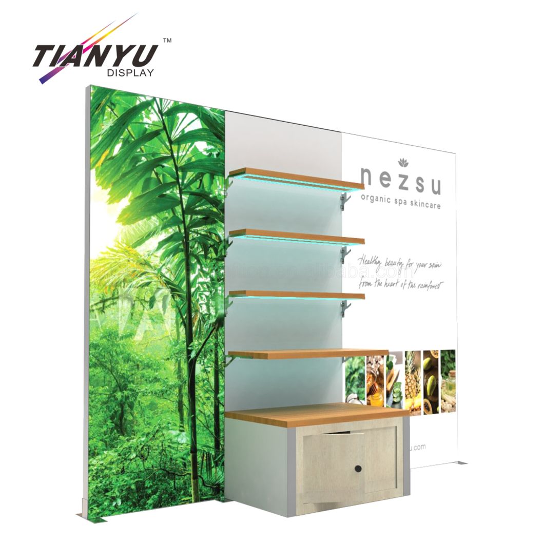 Aluminum Modular Stand Exhibition with Fabric Graphic