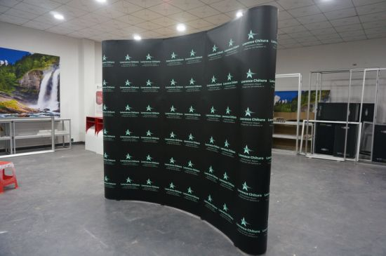 Backdrop Banner Stand Pop up Exhibition Display