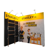 2020 New Products Fast Delivery Easy Install Advertising Tension Fabric Display Trade Show Booth