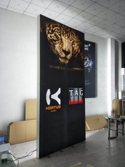 Aluminum Frame Advertising Backlit Textile Led Light Box