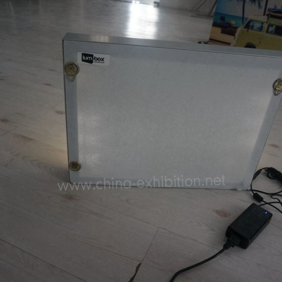 Textile Fabric Frameless Advertising Display LED Backlit Lightbox for Window Display Advertising