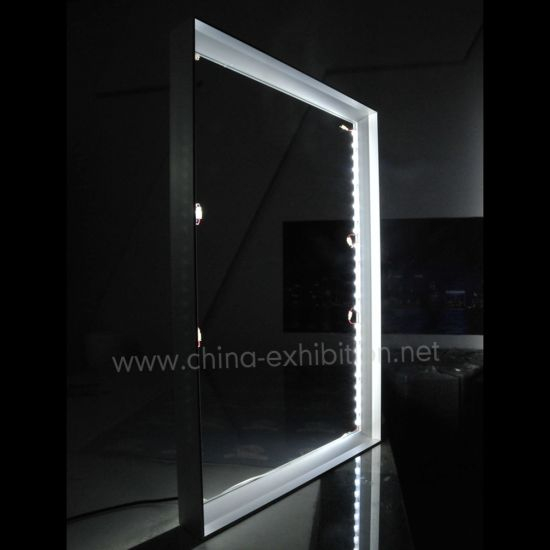 Discount Brand Shop Backlit Frameless LED Wall Mounted Advertising Light Box