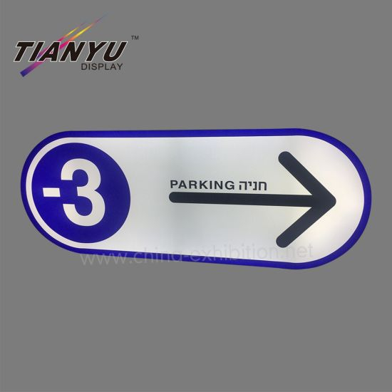 Wholesale LED Exit Warning Sign Oval LED Fabric Light Box for Indicator