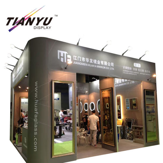 Modular aluminum frame Exhibition Booth clothes display booth exhibition