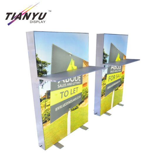 Custom 10FT Tension Fabric Trade Show Straight Display Booth