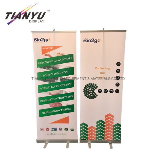 Foldable Trade Show 3X3 4X3 Pop up Fabric Display Banner for Events