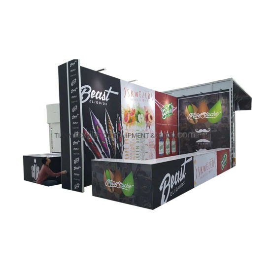 Promotion New Style best Custom straight exhibition booth stand Tradeshow Booth Display