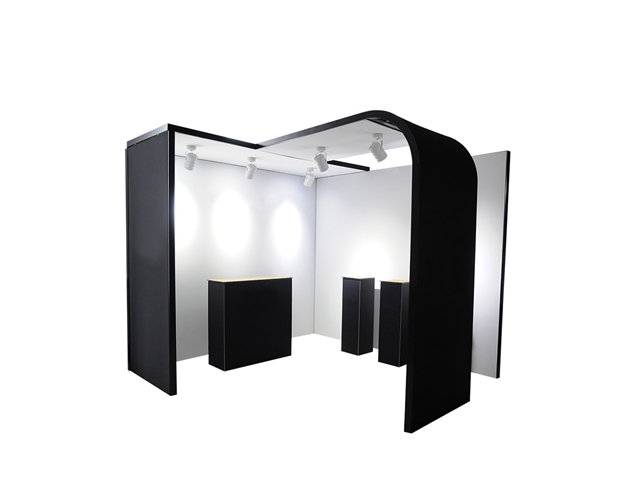 Custom 3x3 Aluminum Foldable Exhibition Stand Modular Exhibition Booth