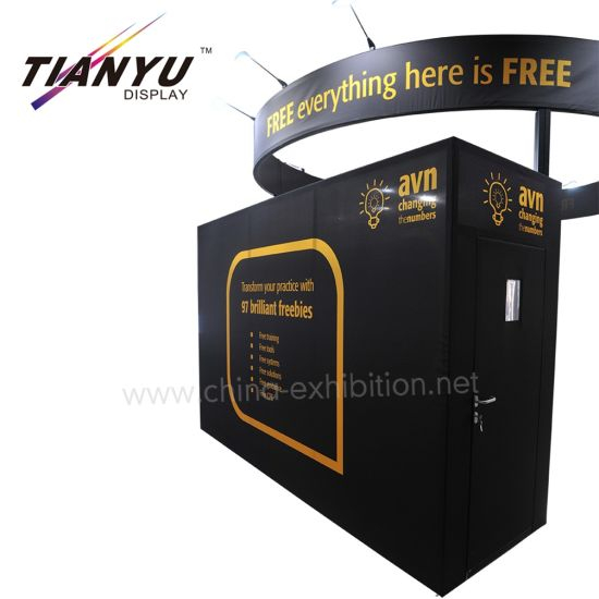 Wholesale China Factory Round Display Design Aluminium Exhibition Booth