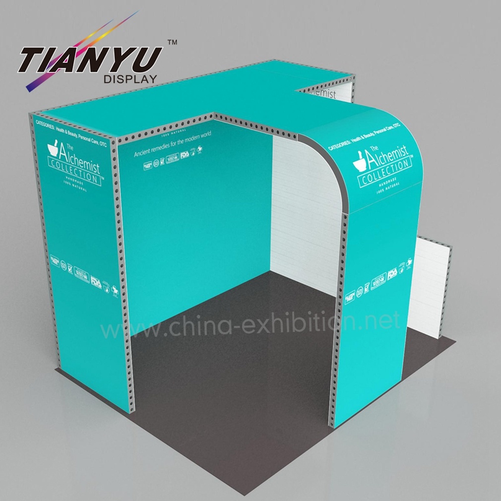 3X3 Standard Custom Display Stand for Portable Backdrop Exhibition