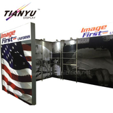 Portable Sales Clothes Aluminum Exhibition Booth System Customize backdrop stand Design