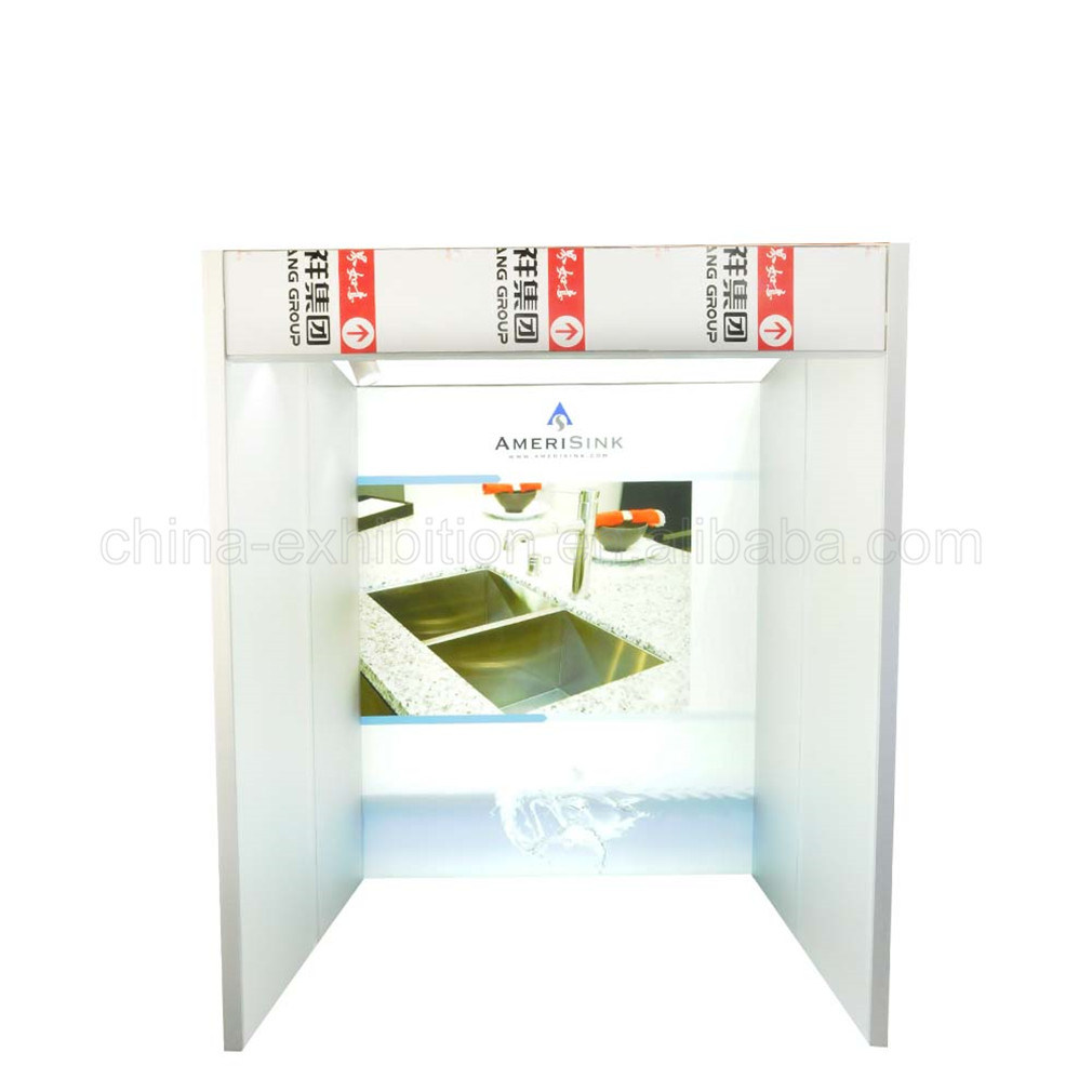 3X3 Standard Booth Modular Exhibit Booths in Aluminum