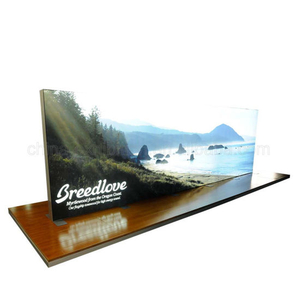 Advertising Guitar 3d wall design types of modular Exhibition Booth Partition Trade Show Wall