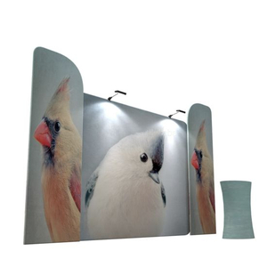 China Cheap Exhibition Booth Banner Promotional Tension Fabric Tube Display