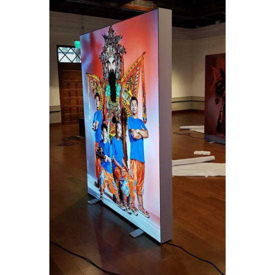 Jiangmen Advertising Display LED Backlight Aluminum Frame Chinese Beijing Opera Display Light Box