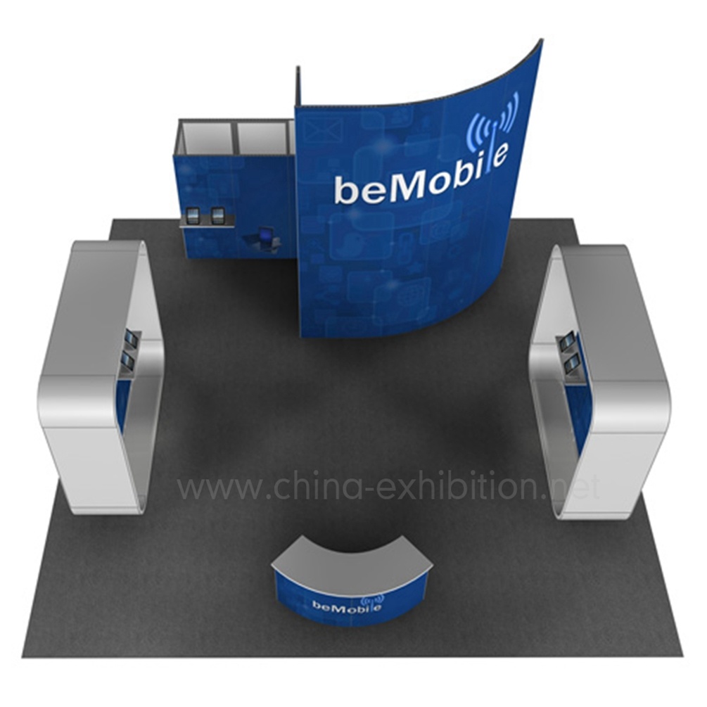 Custom Modular Aluminum Trade Show Booth Exhibition