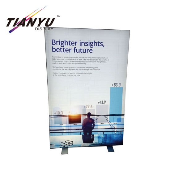 Aluminum Frame Textile LED Lighting Box Fabric Tianyu Made Frameless Advertising Display LED Backlit Light Box