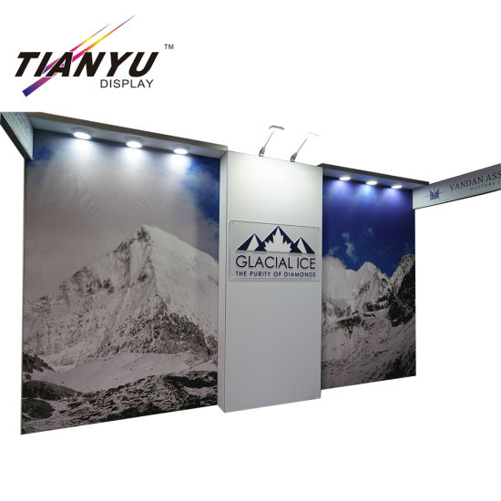  Backdrop Stand Custom Trade Show Booth Display Design 10X20 for Exhibition Booth