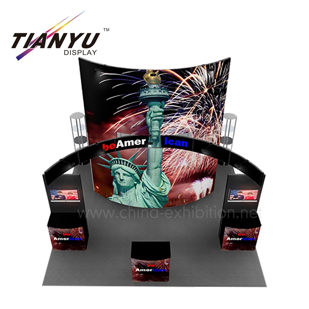 Economical DIY Modular Exhibition Booth Display 20X20