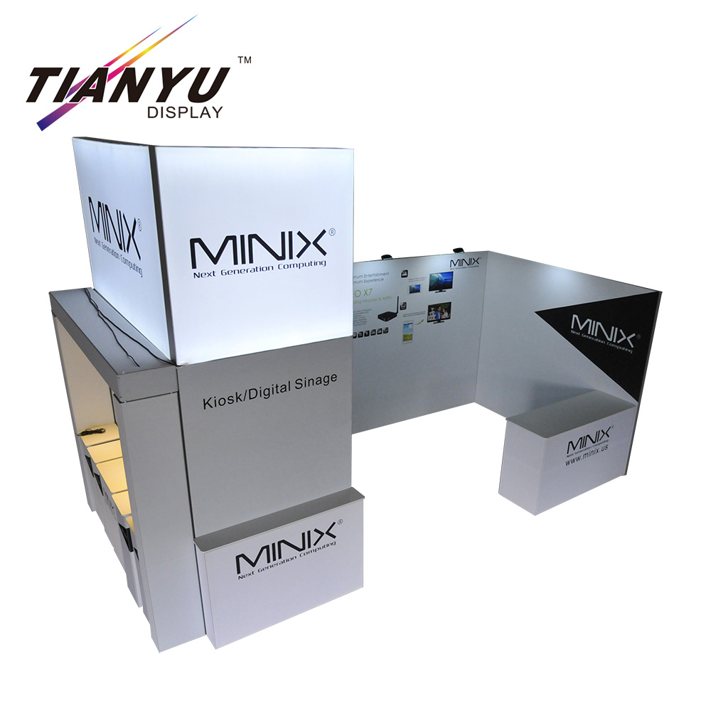 Light Weight Portable Trade Show Display Stand Exhibition Booth