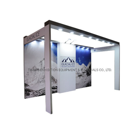 New Style Easily Set up Wall Print 3x6m Size Shell Scheme Stands Booth
