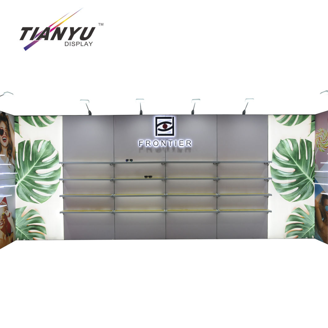 Tianyu Offer Exhibition Stands Portable Design Trade Show 20X20 Recycled Booth