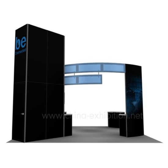 20X20 Innovative Exhibition Booth for Upmarket Mac Makeup Display