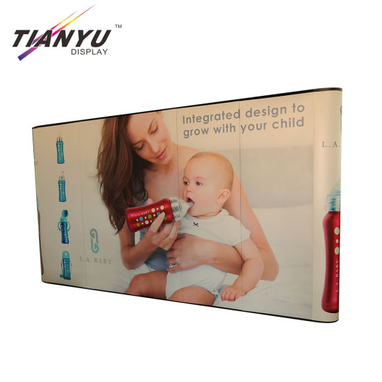 Heat Transfer Printing Tension Fabric Pop up Display Portable Backdrop Stand