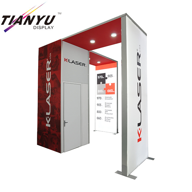 Promotion Voting Tradeshow Portable Food Exibition Stands Display Trade Show Booth