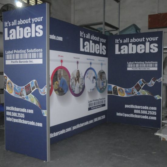  Aluminum Exhibition booth Stand Design For Trade Show Display with TV